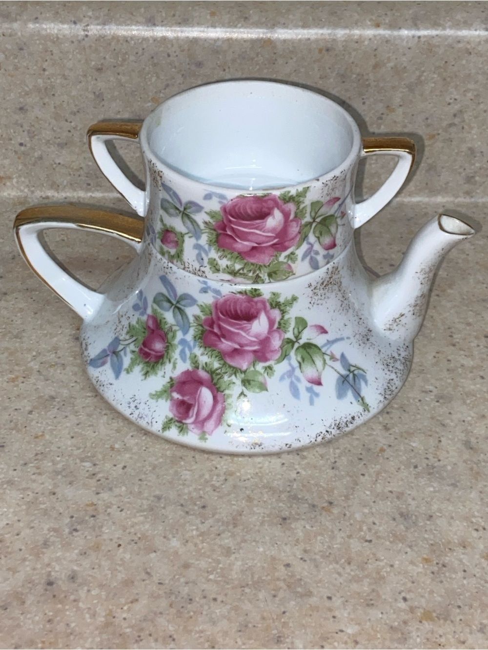 Lefton China Hand Painted Porcelain Marked 985 Set Replacement